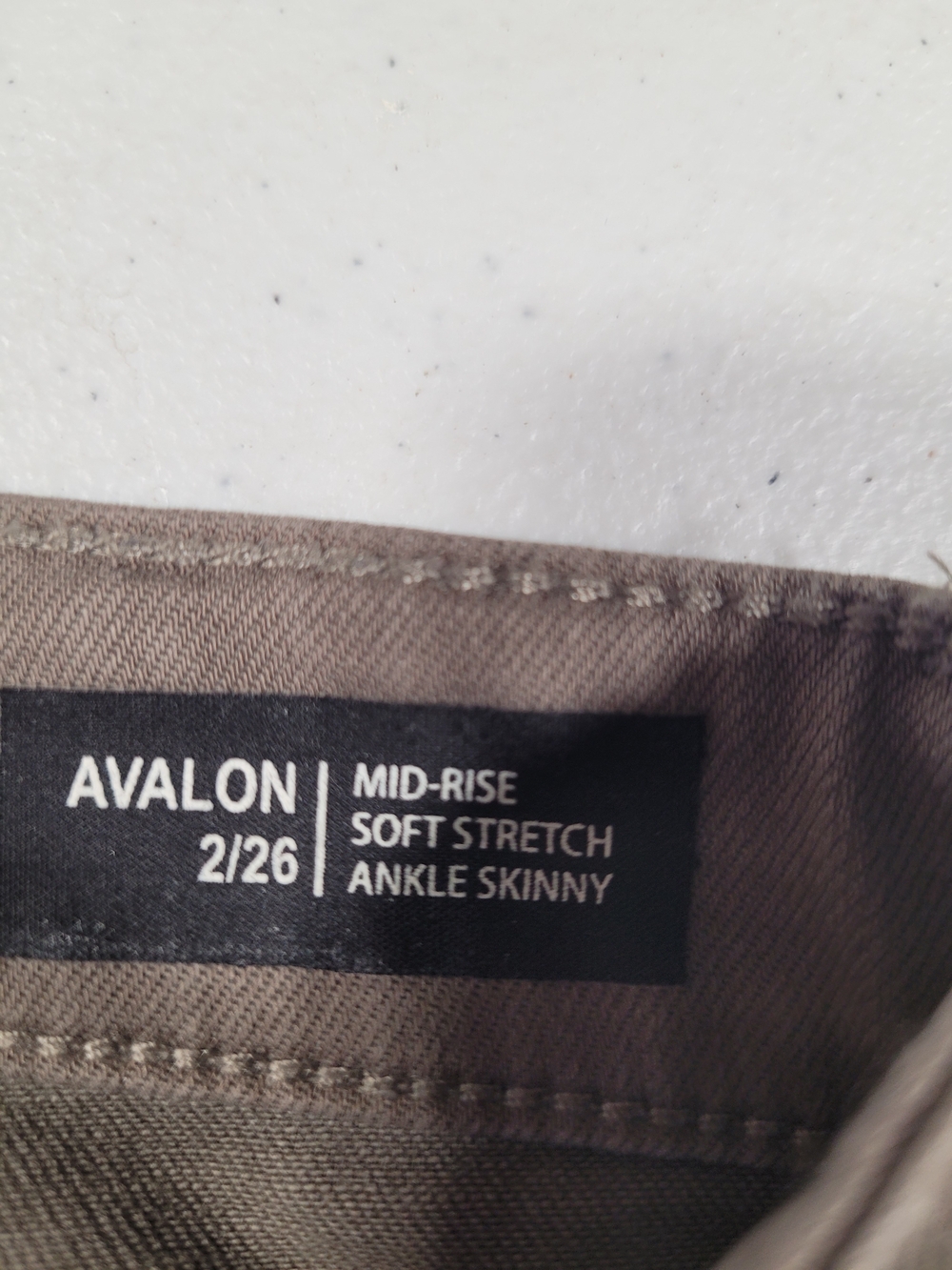 Buffalo David Bitton Straight Leg Jeans in Taupe - Picture 3 of 4
